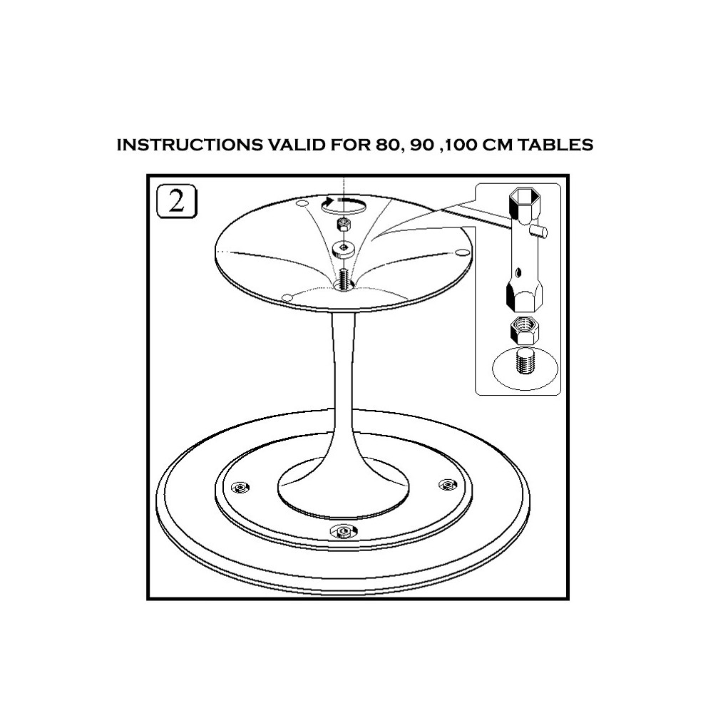 tulip re-edition by Eero Saarinen dining table in laminate, carrara, marquinia, arabescato vagli and calacatta oro assembly