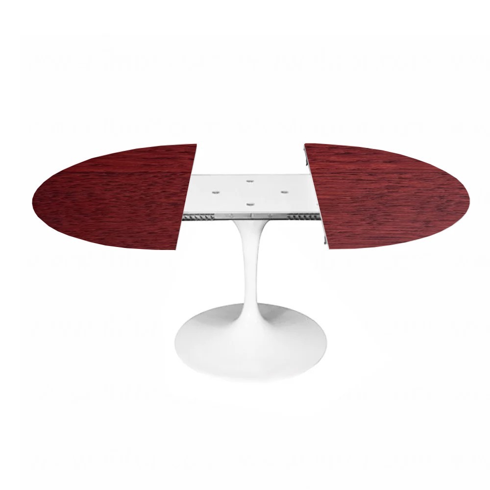 Re-edition of Tulip extendable wooden table | kasa-store